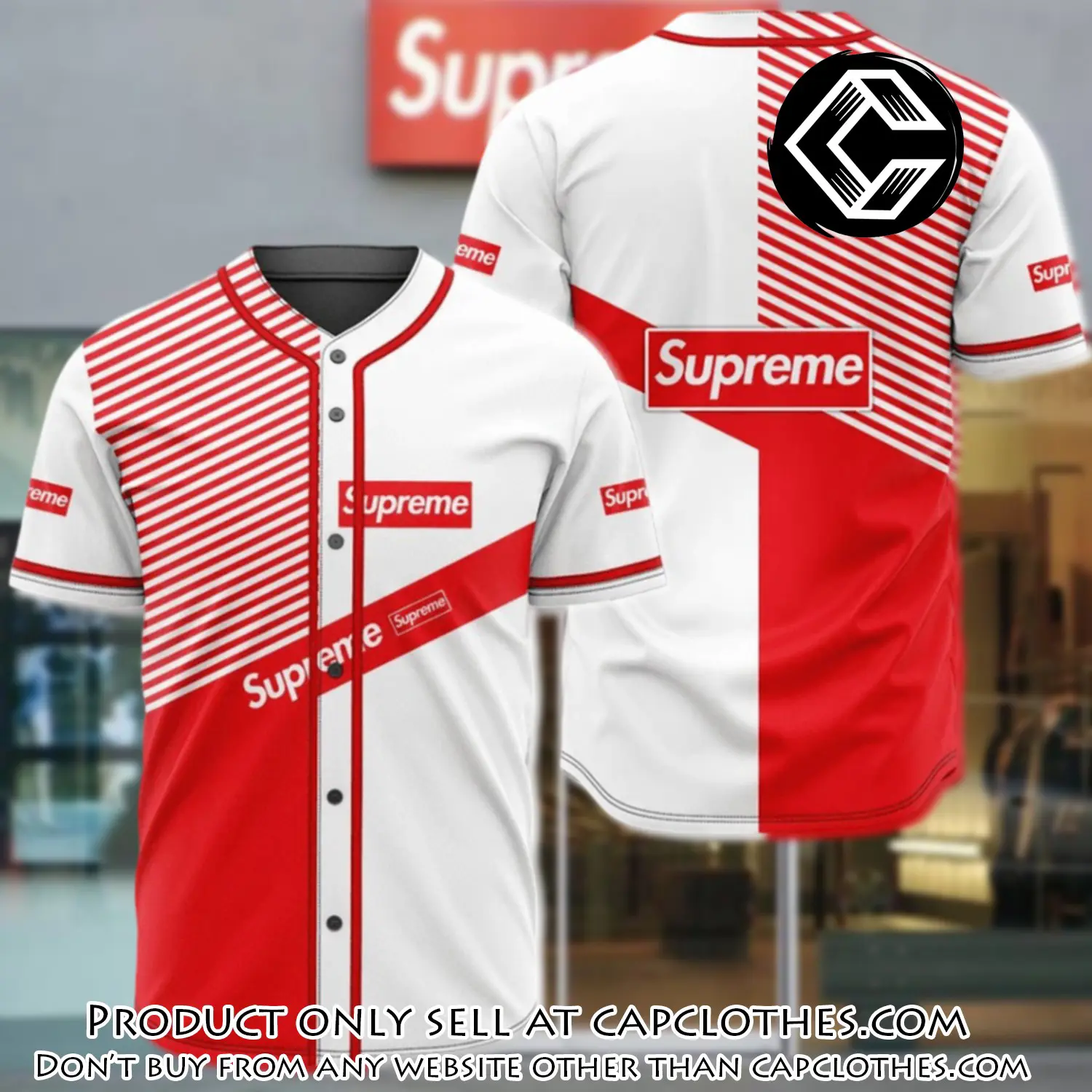 Supreme baseball jersey shirt luxury bjs1234 cc4154724